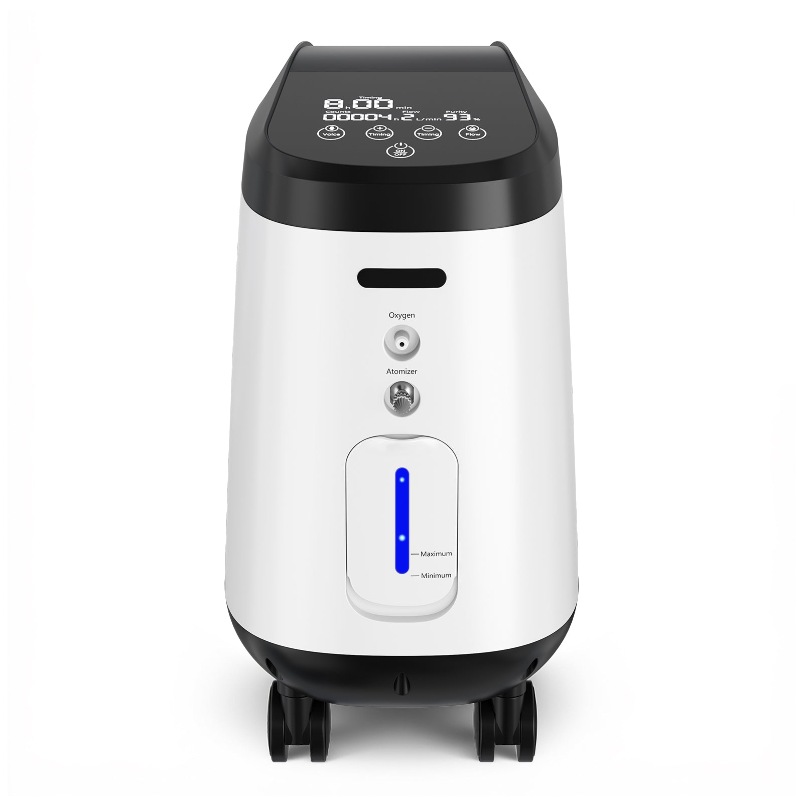 VARON Home Oxygen Concentrator 105W Pro Wheel Edition (1-9 settings)