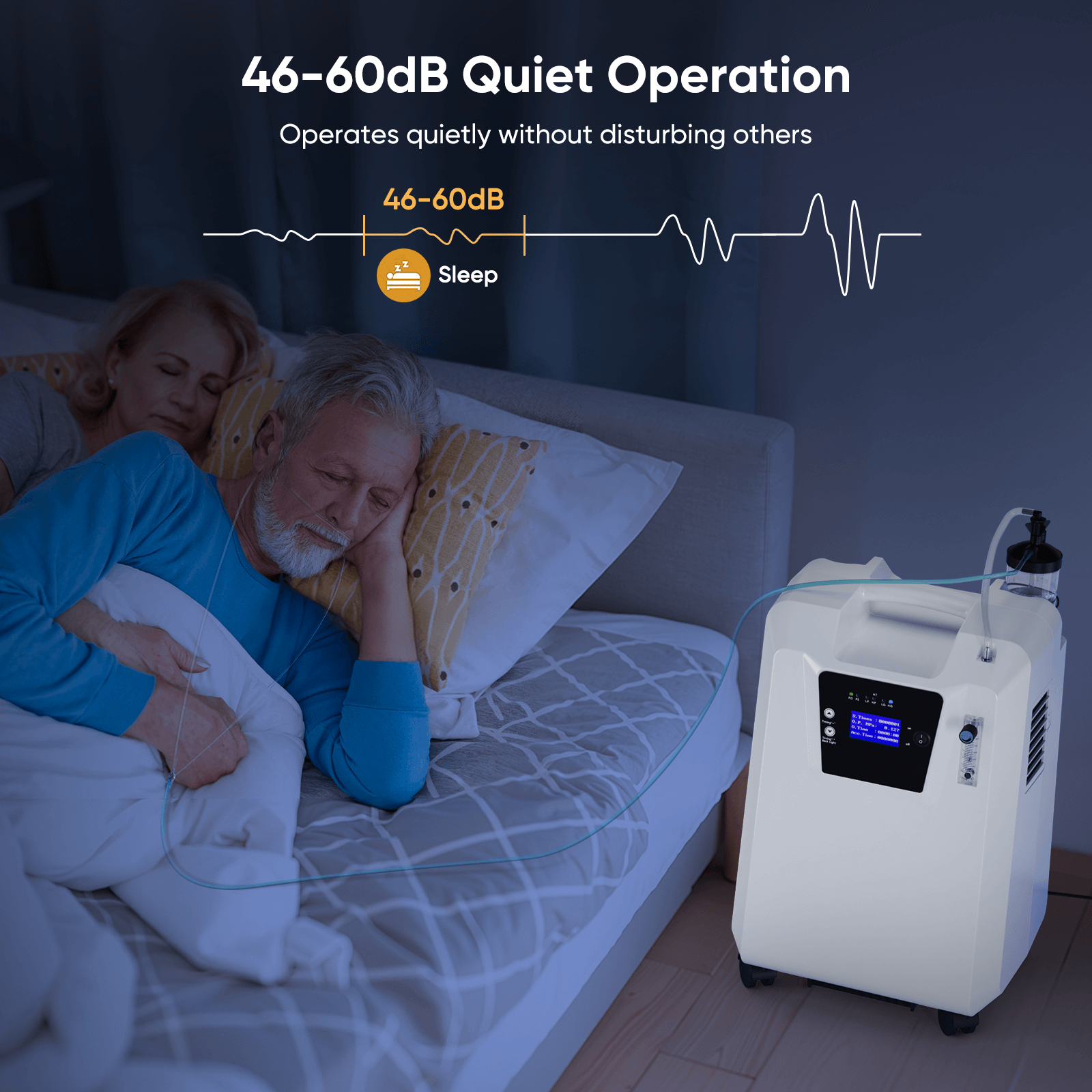 1–10L/min Home Oxygen Concentrator JAY-10FW