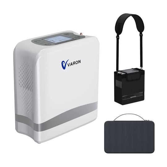 New Arrival! VARON 1-7L Portable Oxygen Concentrator VP-8 lite