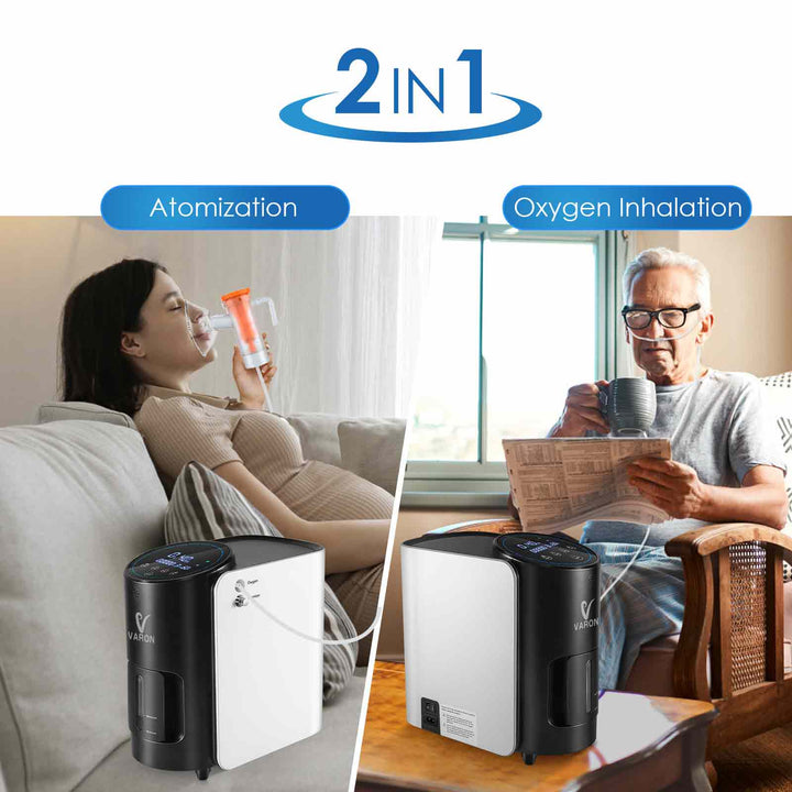 Adjustable Home Oxygen Unit|1–7L Flow – oxygenvip