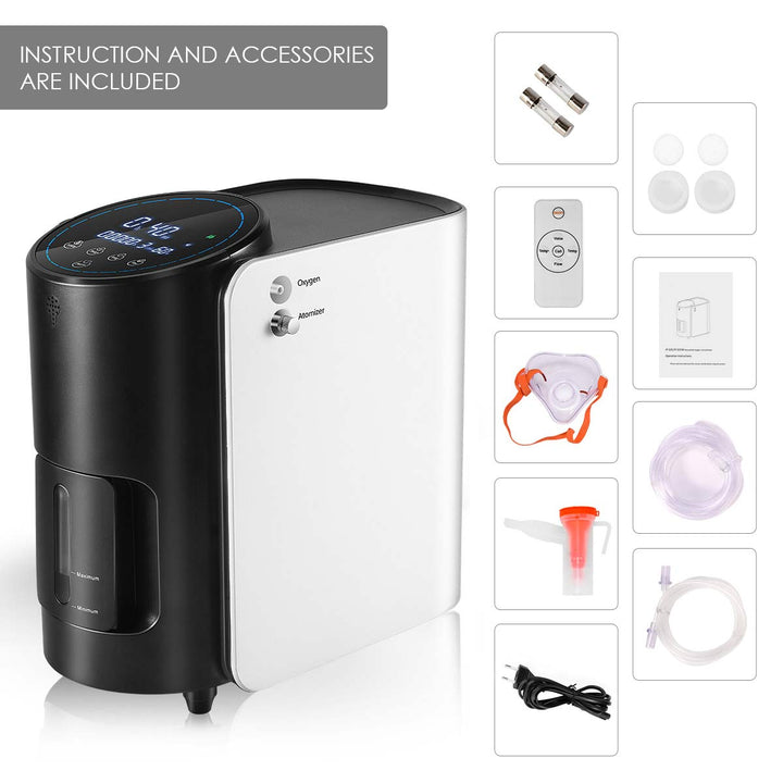 Adjustable Home Oxygen Unit|1–7L Flow – oxygenvip