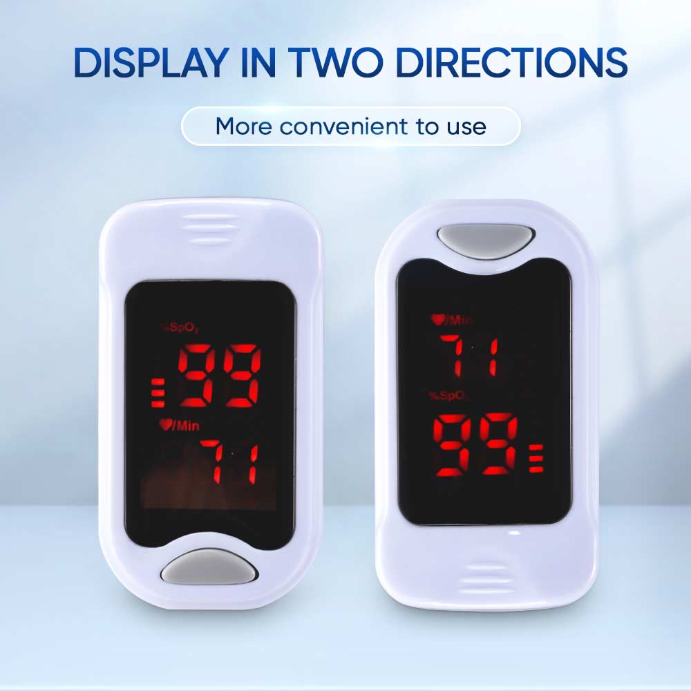 Accurate Fingertip Pulse Oximeter Blood Oxygen Saturation Monitor