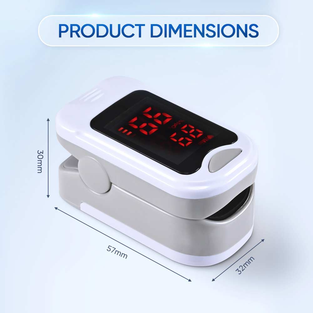 Accurate Fingertip Pulse Oximeter Blood Oxygen Saturation Monitor