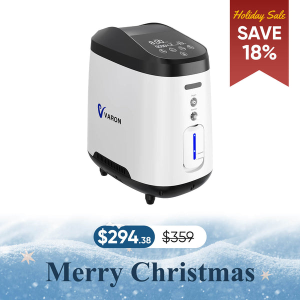 VARON 1-8L/Min Home Oxygen Concentrator 105W Pro