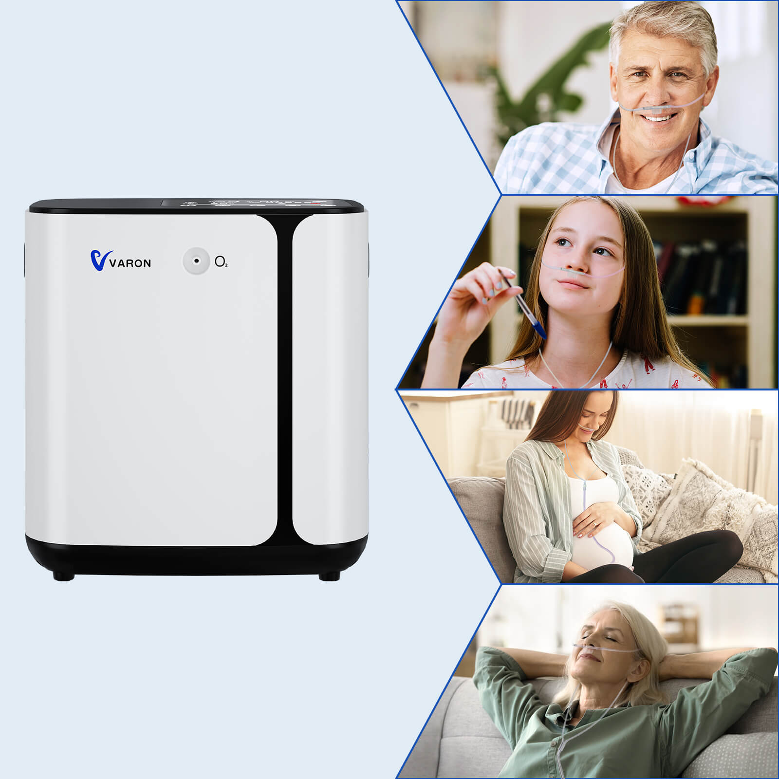 New Arrival! VARON 1-6L/min Home Oxygen Concentrator NT-09