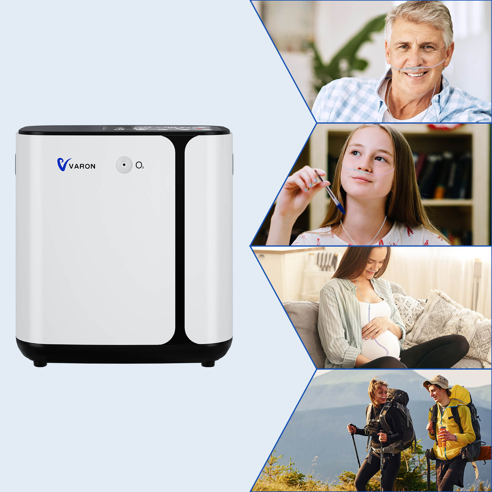 New Arrival! VARON 1-6L/min Home Oxygen Concentrator NT-09