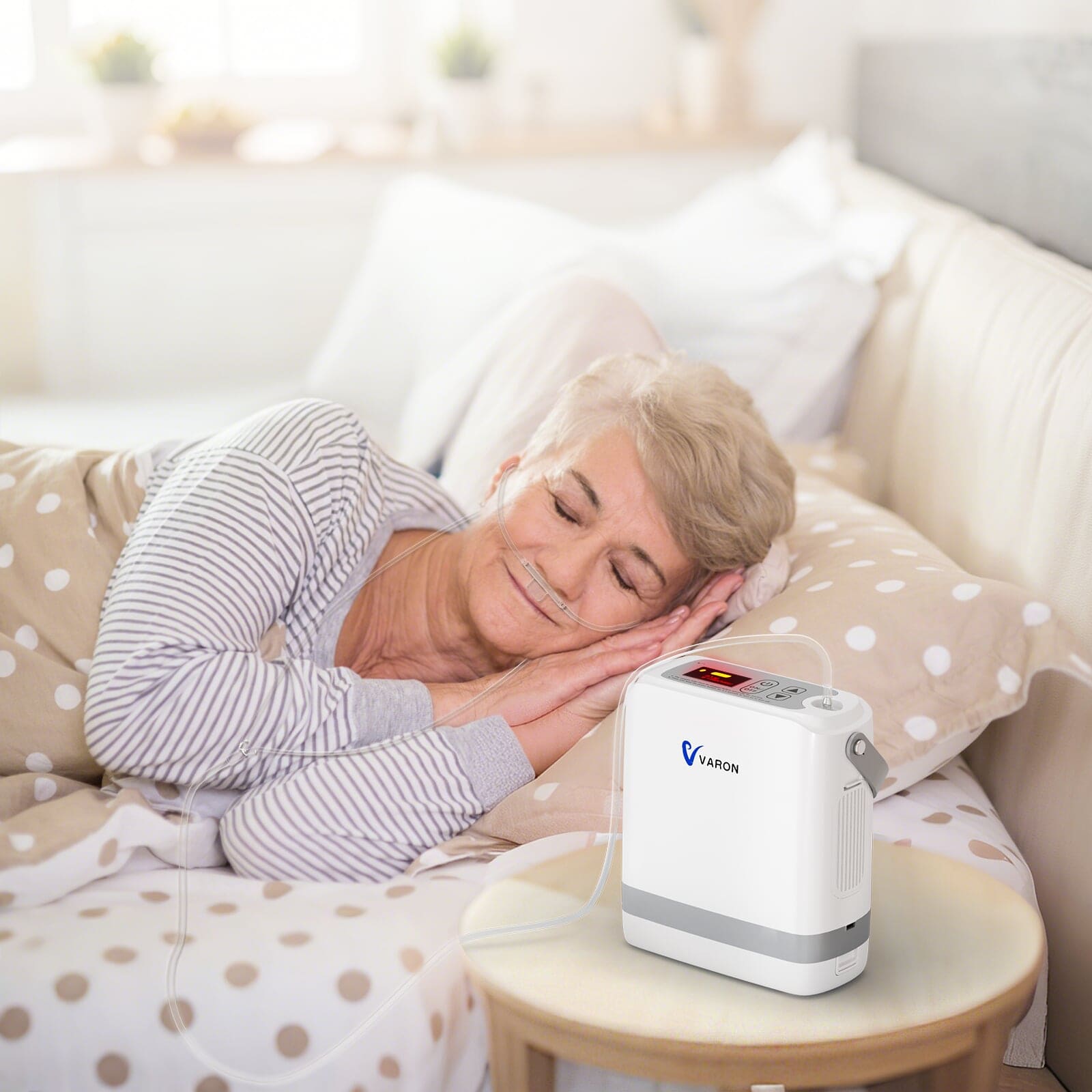 New Arrival! VARON NT-08G Ultra-Compact 1–8L Oxygen Concentrator