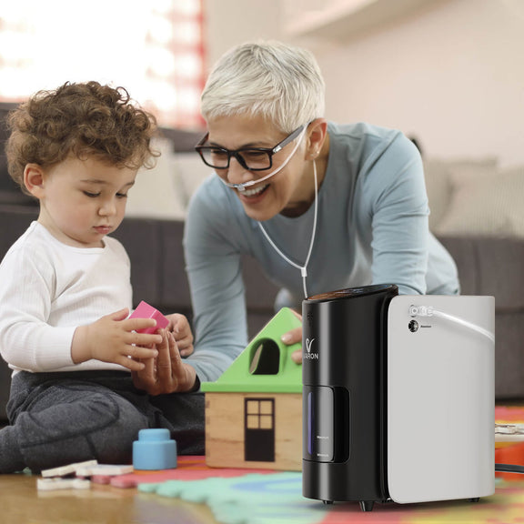 Adjustable Home Oxygen Unit|1–7L Flow – oxygenvip