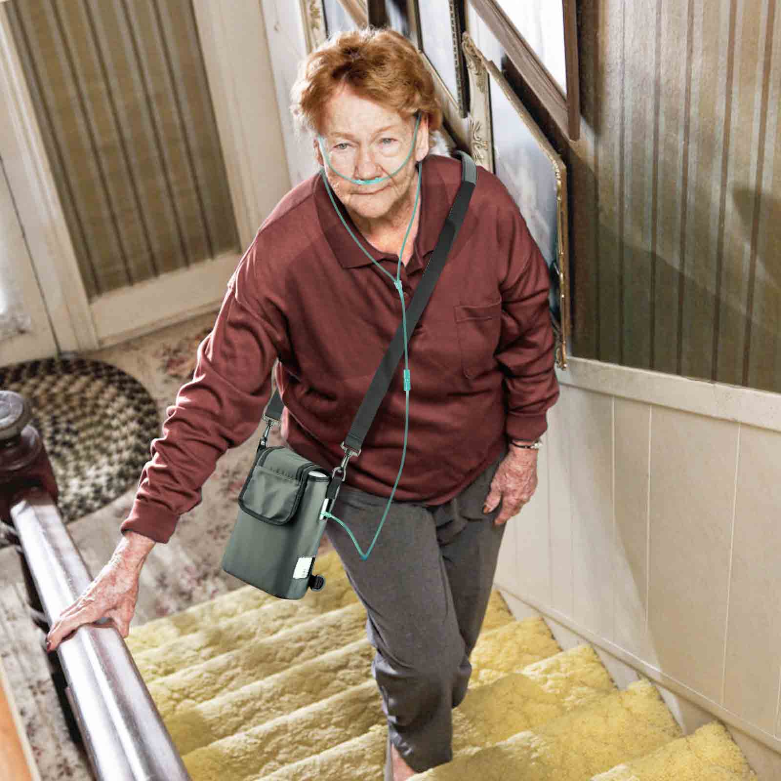 VARON 1-5L Pulse Flow Portable Oxygen Concentrator NT-02