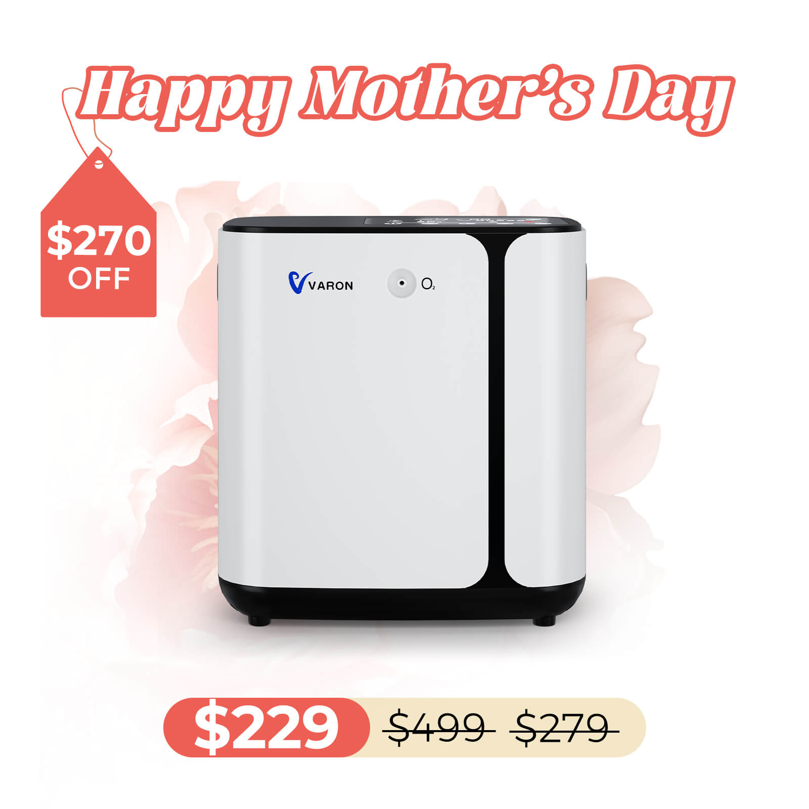 New Arrival! VARON 1-6L/min Home Oxygen Concentrator NT-09