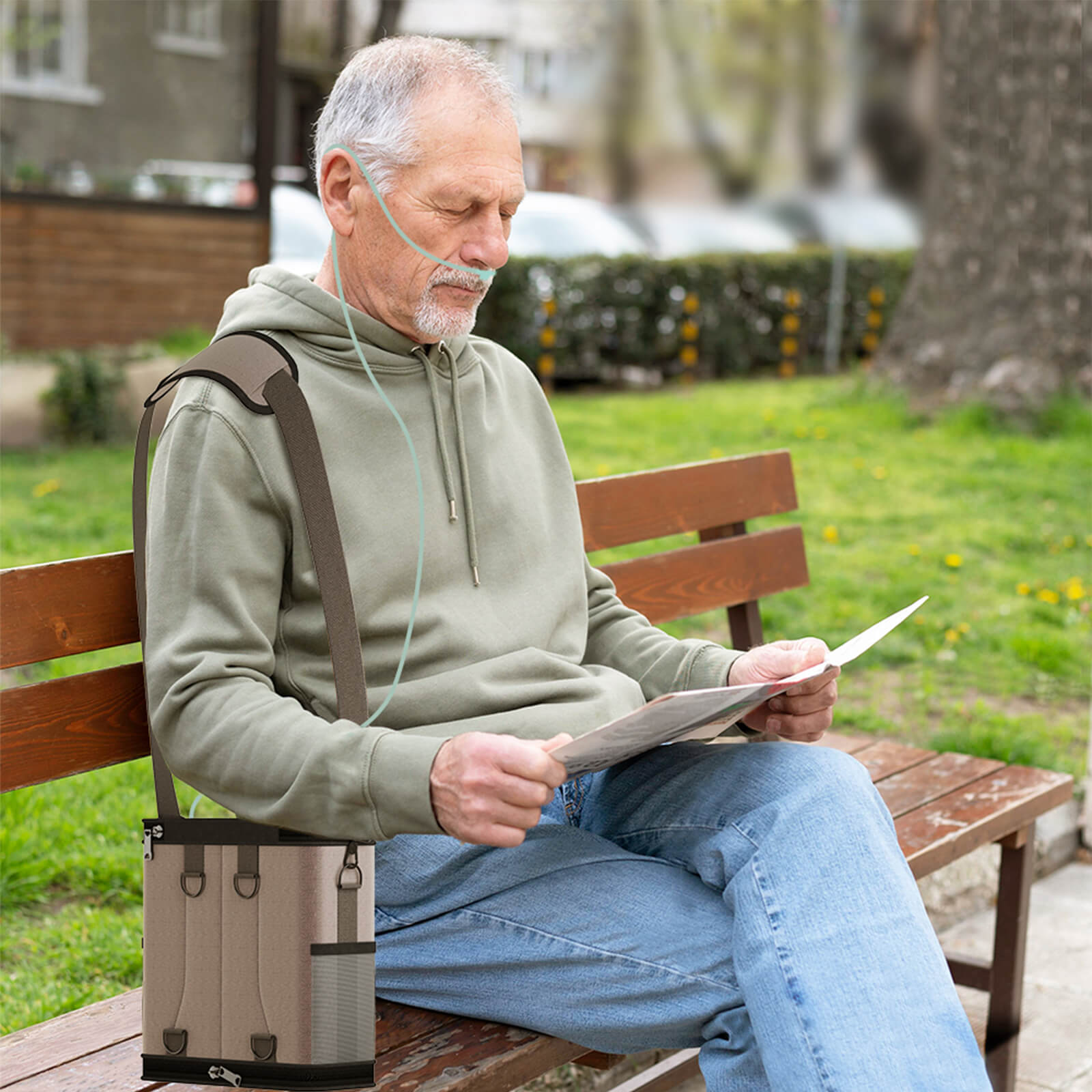 Our Best-Seller! VARON 1-6L Continuous Portable Oxygen Concentrator NT-06