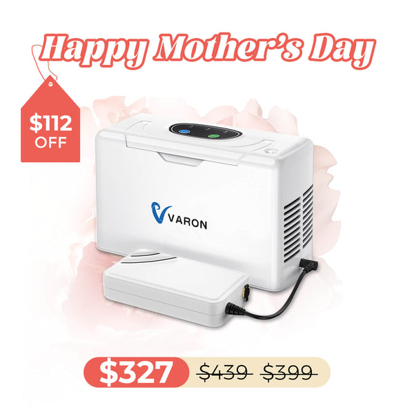 🔥VARON 3L/min Portable Oxygen Concentrator NT-05(Continuous Flow)
