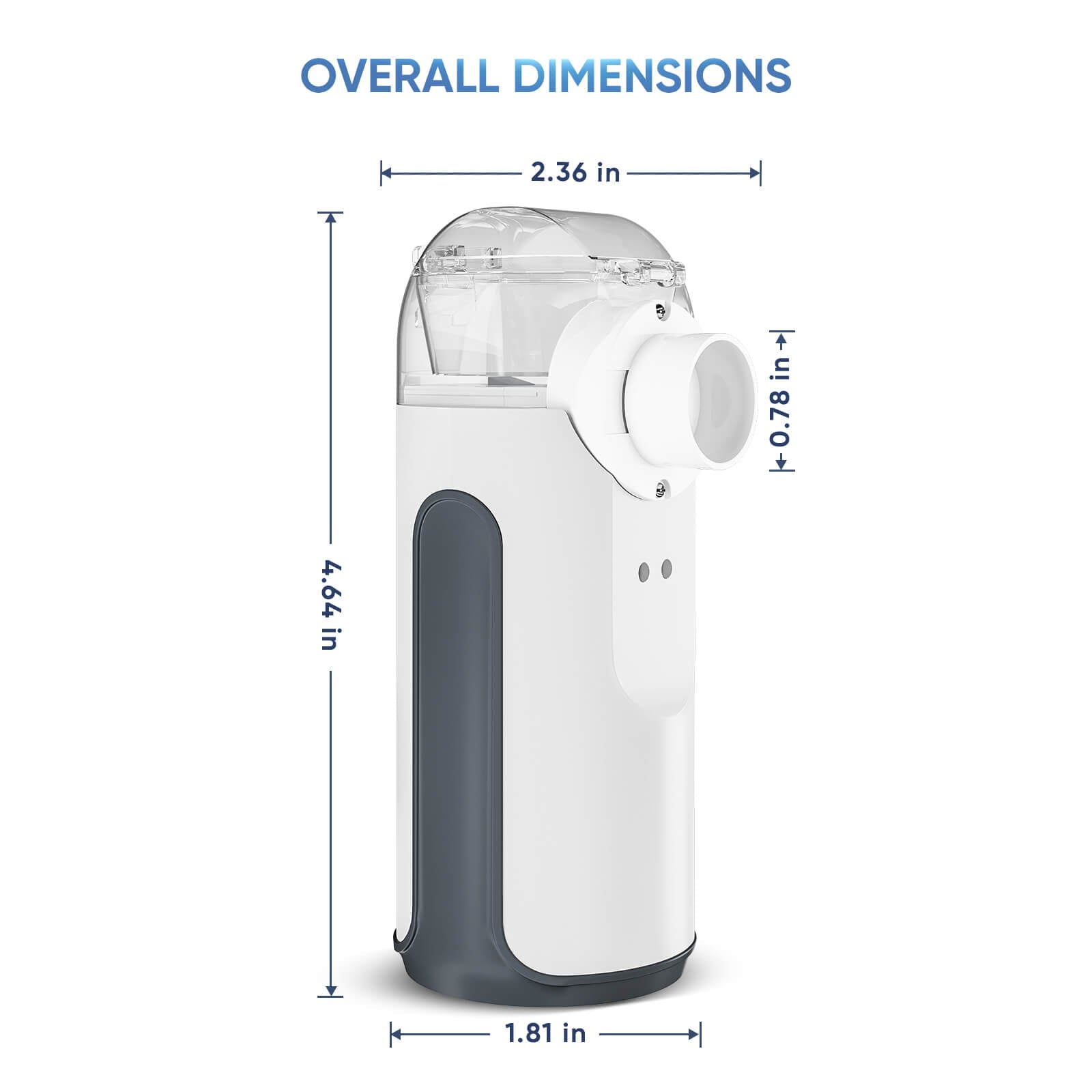 Rechargeable Portable Nebulizer MY-132B for Adults & Kids