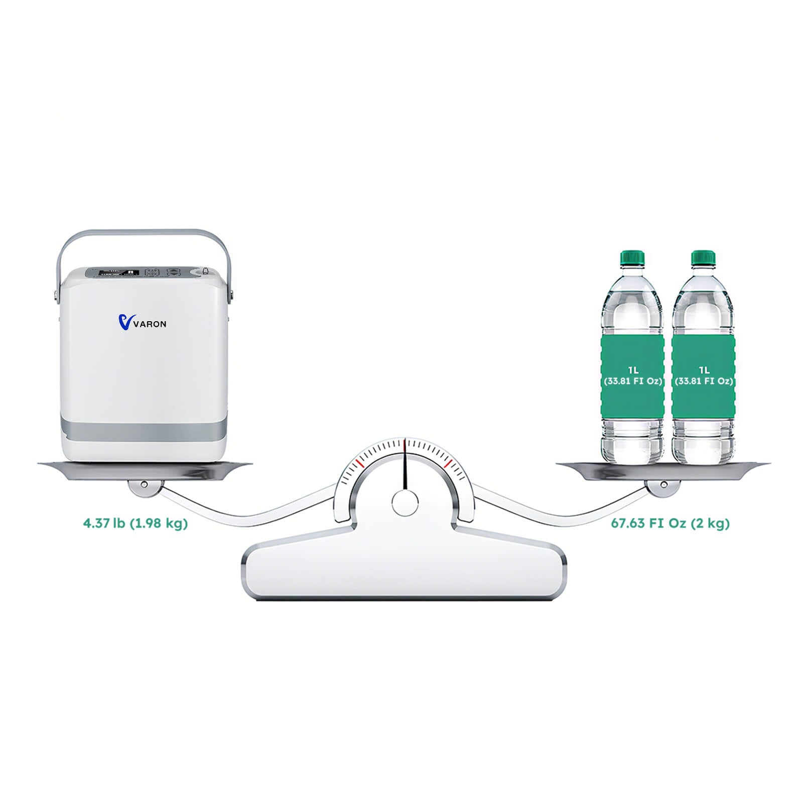 New Arrival! VARON NT-08G Ultra-Compact 1–8L Oxygen Concentrator