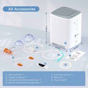 VARON Home Oxygen Concentrator NT-04 Bundle