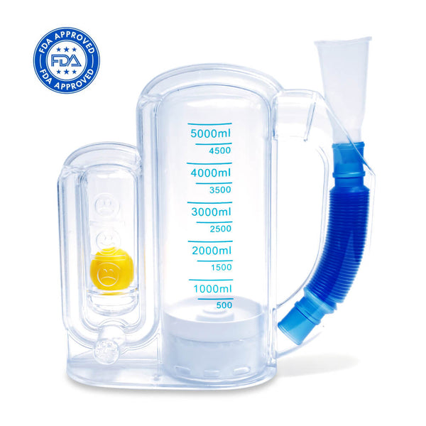 Free 5000ml Lung Breathing Exercise Device