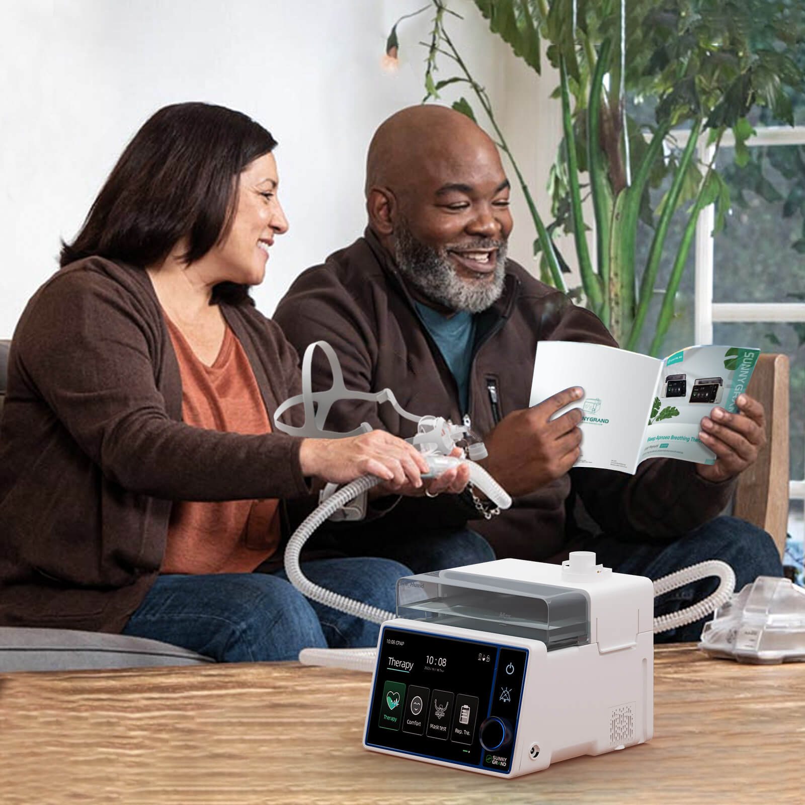 BiPAP Machine 25S | Heated Humidifier Home Use for Sleep Apnea – oxygenvip
