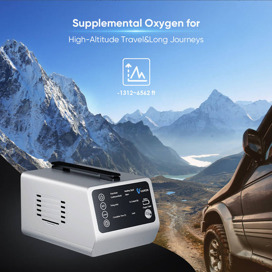 VARON Oxygen Concentrator VT-1 for High Altitude and Travel