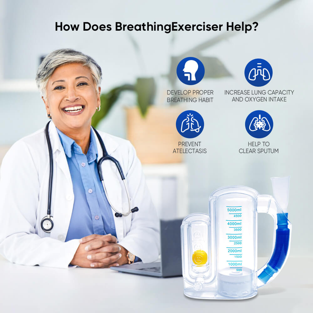 5000ml Lung Breathing Exercise Device