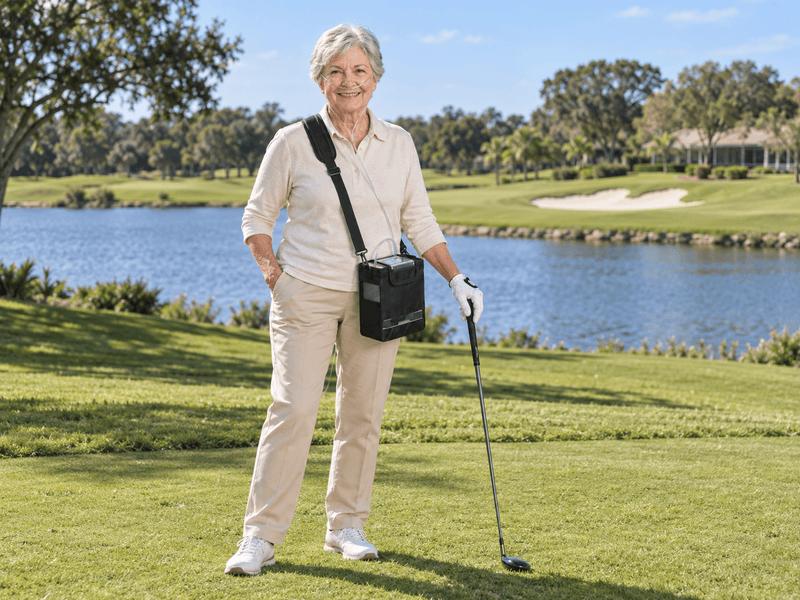 New Arrival! VARON 1-7L Portable Oxygen Concentrator VP-8 lite