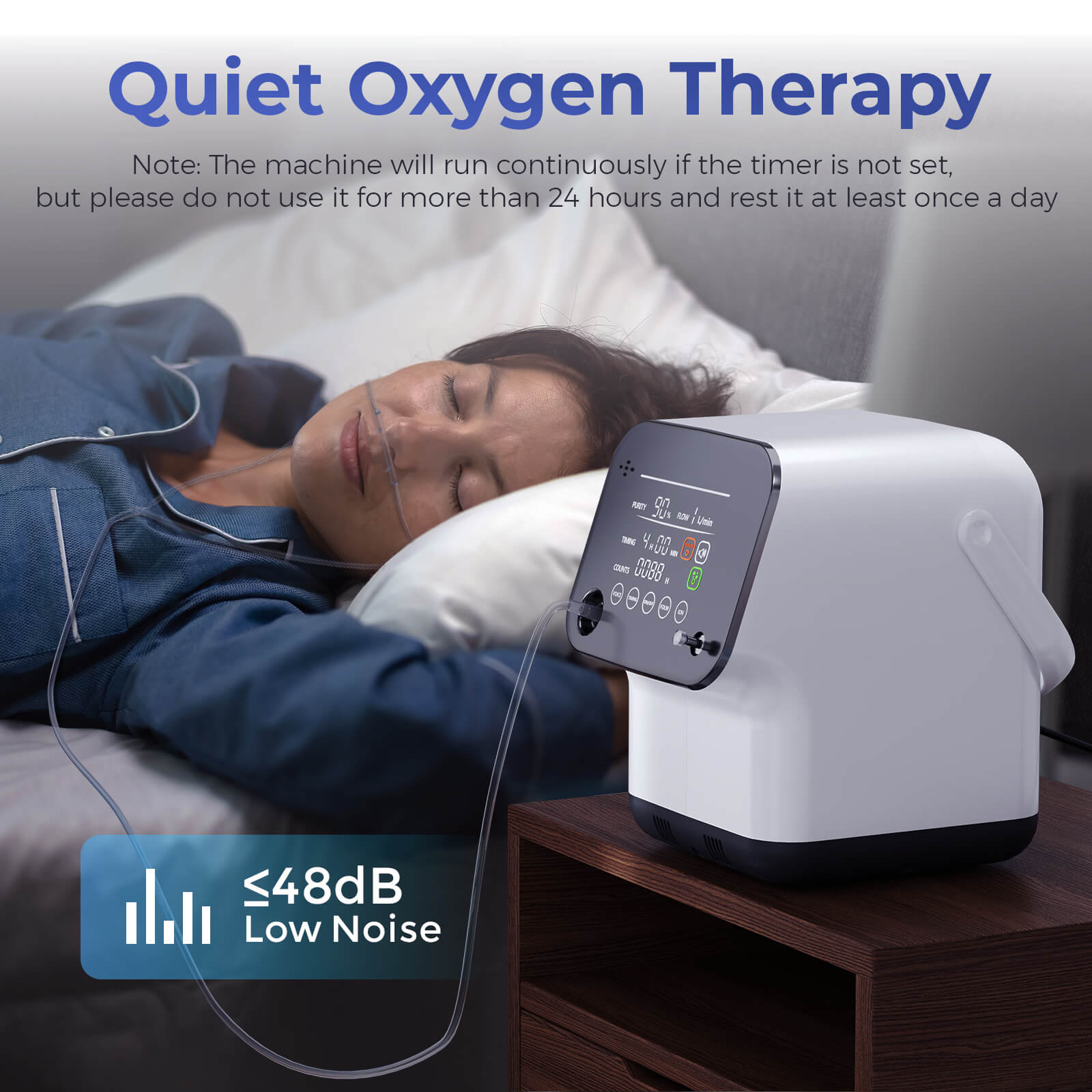 New Arrival! 1-7L/min Home Oxygen Concentrator ZY1SW