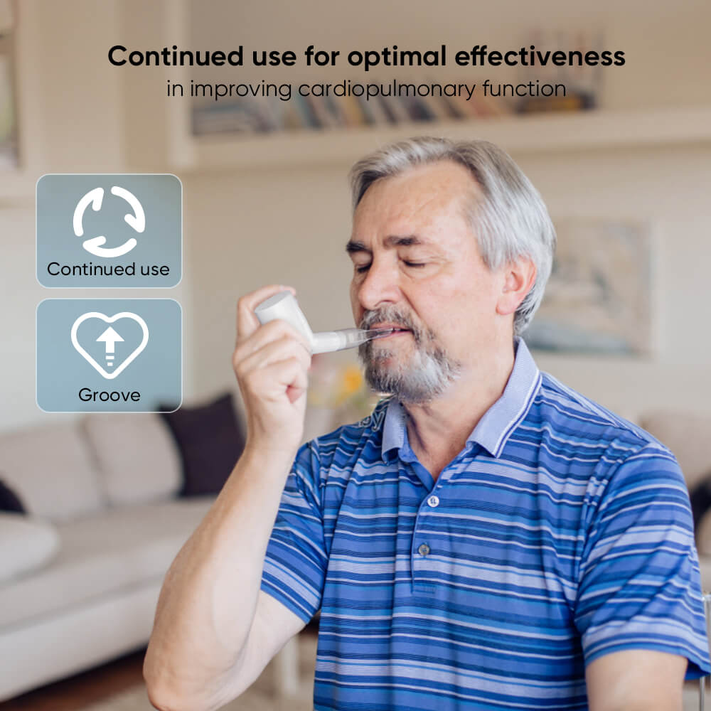 Lung Breathing Exercise & Mucus Removal Device