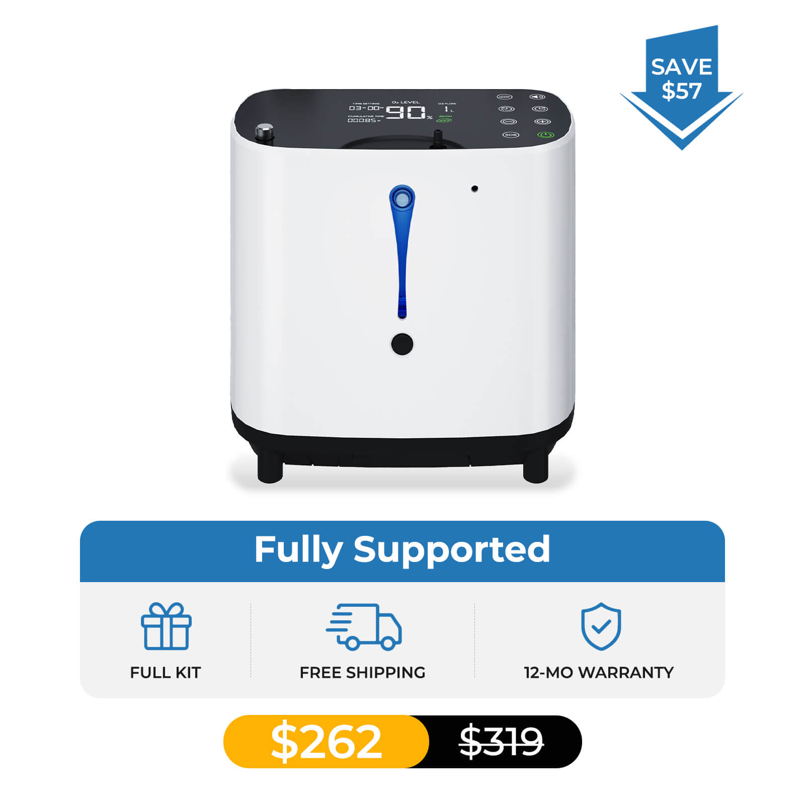 New Arrival! 1-6L/min Home Oxygen Concentrator BE04