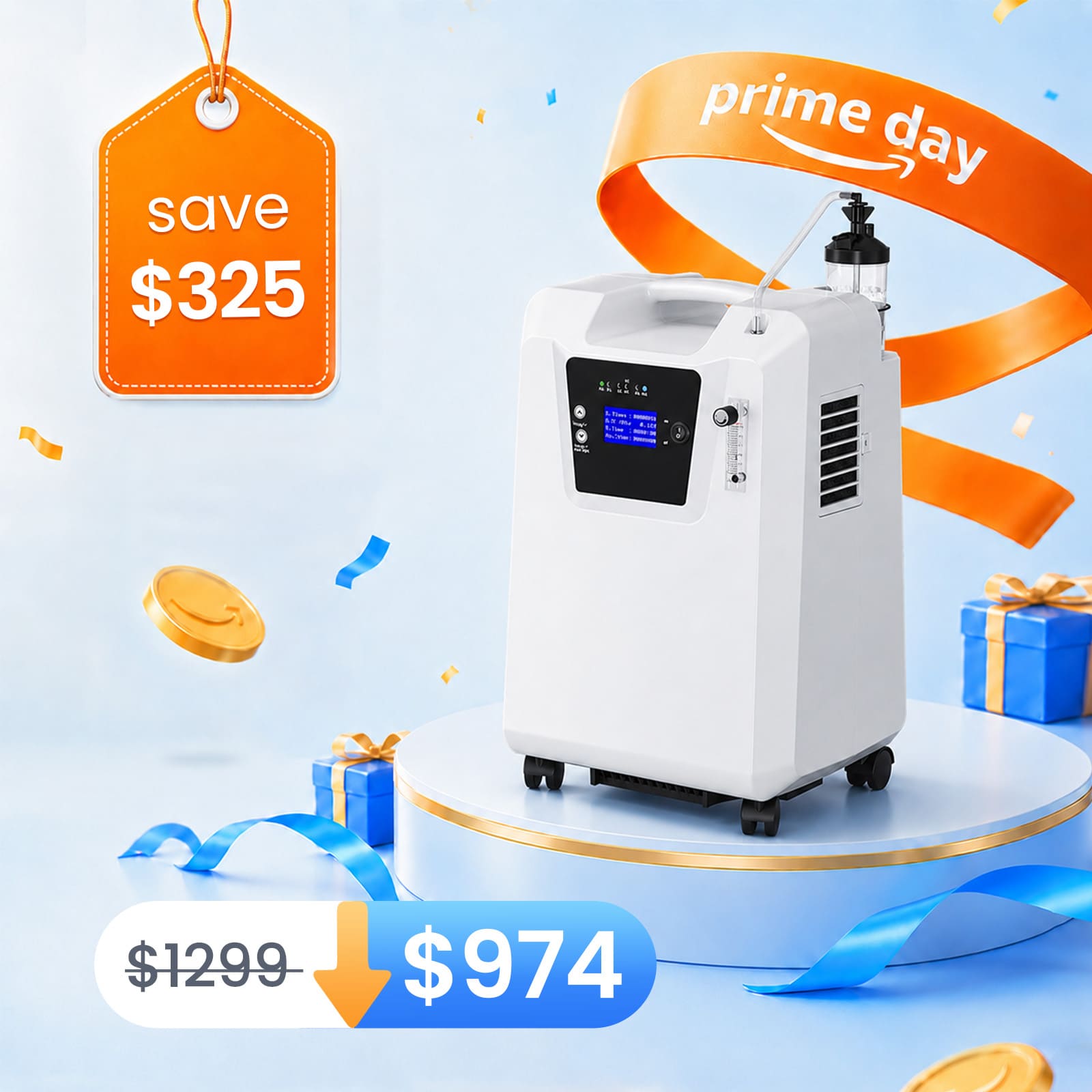 Sunny Grand 20A CPAP Machine | Heated Humidifier Package – oxygenvip