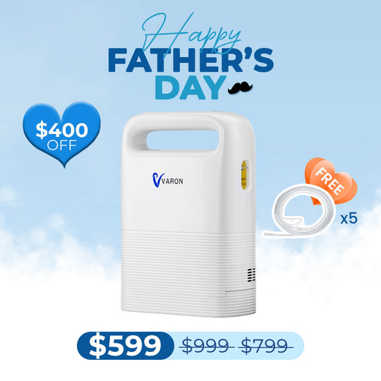 VARON 1-5L Pulse Flow Portable Oxygen Concentrator NT-02