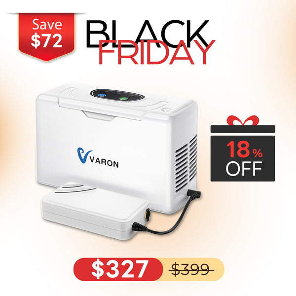 🔥VARON 3L/min Portable Oxygen Concentrator NT-05(Continuous Flow)