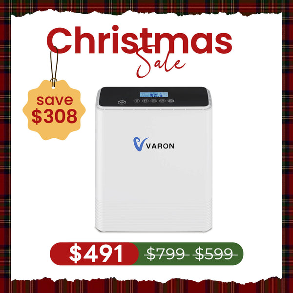 Our Best-Seller! VARON 1-6L Continuous Portable Oxygen Concentrator NT-06