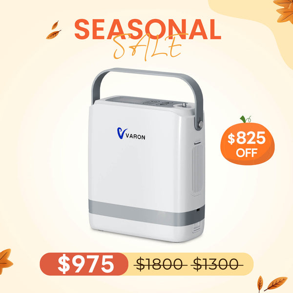 New Arrival! VARON NT-08G Ultra-Compact 1–8L Oxygen Concentrator