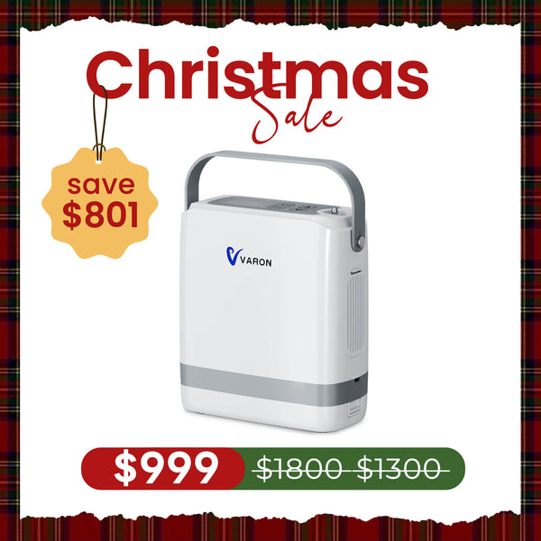 New Arrival! VARON NT-08G Ultra-Compact 1–8L Oxygen Concentrator