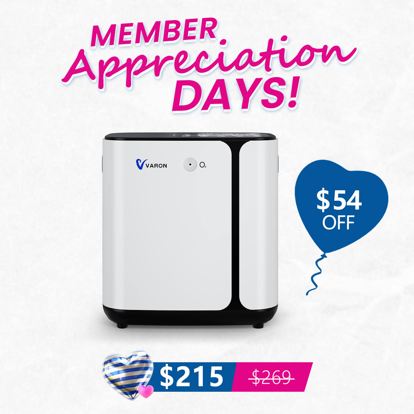 New Arrival! VARON 1-6L/min Home Oxygen Concentrator NT-09