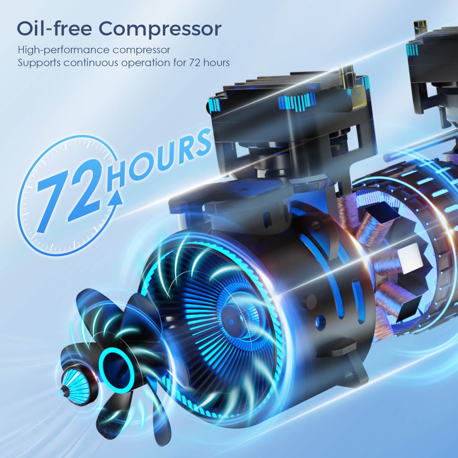 Super Quiet! VARON 1-7L/min Home Oxygen Concentrator NT-04