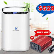 1-5L/min VARON Portable Oxygen Concentrator NT-01 for Home&Travel Use