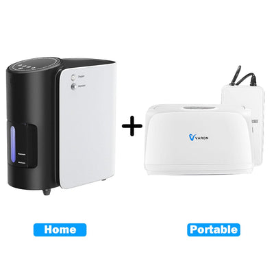 Home Oxygen Concentrator 101W+Portable Oxygen Concentrator NT-03