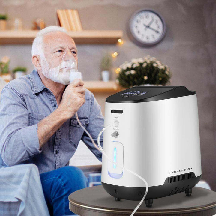 Quiet Adjustable Home Oxygen Concentrator|1–7L – oxygenvip