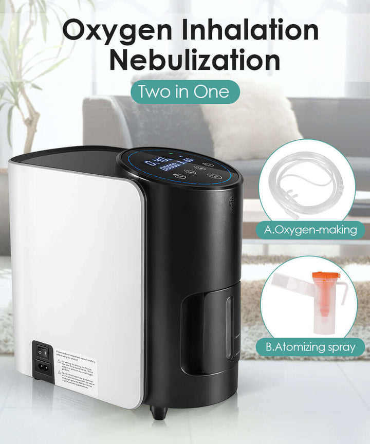 Adjustable Home Oxygen Unit|1–7L Flow – oxygenvip